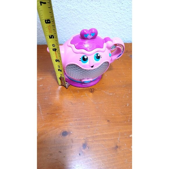 VTech Musical Pink Teapot Toy With Lights & Sounds - Picture 5 of 9